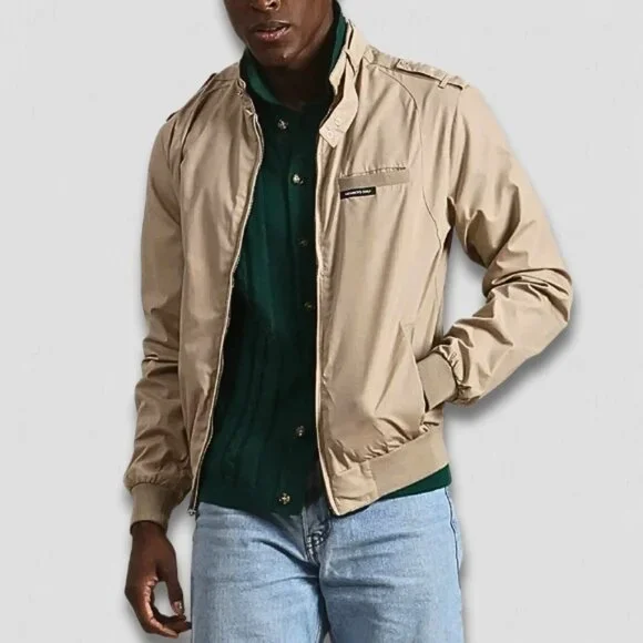 Jeans Only Bomberjacke Beige Vintage Members Only Classic Iconic